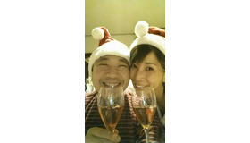 川島なお美＆鎧塚俊彦（2014年クリスマス）