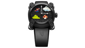 約2万ドルの『マリオ』腕時計発売、「ROMAIN JEROME」とのコラボ商品