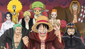 『スター・ウォーズ』風の衣装に身を包む麦わらの一味／『 ONE PIECE FILM 2016 SUMMER』-(C)尾田栄一郎／ 2016「ワンピース」製作委員会