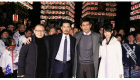 石橋冠冠監督、竹野内豊、江口洋介、高橋ひかる／『人生の約束』凱旋イベント