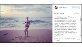 アン・ハサウェイのインスタグラムより