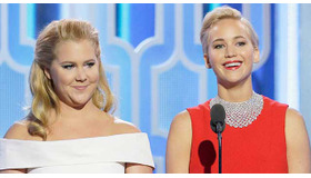 エイミー・シューマー＆ジェニファー・ローレンス-(C)Getty Images