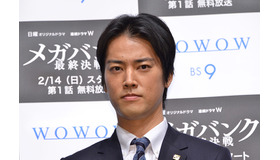桐谷健太／「連続ドラマW メガバンク最終決戦」第1話完成試写会