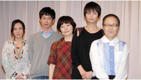 『プール』完成披露試写会