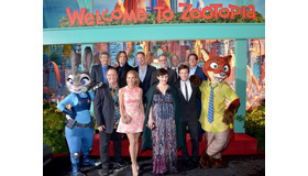 ラセター、シャキーラ、ジニファー・グッドウィン、ジェイソン・ベイトマン／『ズートピア』USプレミア