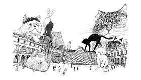 松本大洋 「ルーヴルの猫」（仮）／ビッグコミックオリジナル