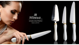 Minova Ceramic Jewel Knives（ミノバ セラミック ジュエル ナイフ）の新シリーズ「Pearl White（パール ホワイト）」が4月に新登場