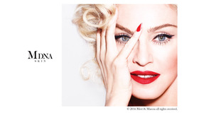 “クイーン・オブ・ポップ”ことマドンナが自らプロデュースを手掛けるスキンケア・ブランド「エムディーエヌスキン（MDNA SKIN）」