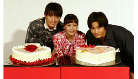 真剣佑、広瀬すず、野村周平／『ちはやふる-上の句-』ホワイトデー試写会