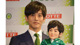 松坂桃李／ロッテガム「ACUO（アクオ）」新CM／トーリロボ お披露目会