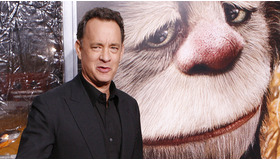 『かいじゅうたちのいるところ』N.Y.プレミアに出席したトム・ハンクス -(C) Reuters/AFLO