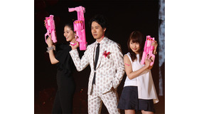 長澤まさみ、大泉洋、有村架純- (C) GirlsAward2016 SPRING/SUMMER