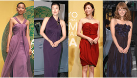 映画祭ファッションをチェック！（左から）杏、鈴木京香、広末涼子、佐々木希