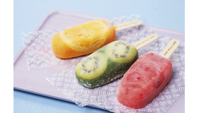 二子玉川ライズ S.C. テラスマーケット「グッド ミールズ ショップ」　自家製アイスキャンディ（各486円）