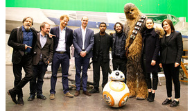 ウィリアム王子とヘンリー王子が『スター・ウォーズ：エピソード8』の撮影現場に訪問-(C)Getty Images