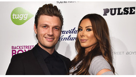 「バックストリート・ボーイズ」ニック・カーター＆妻ローレン・キット-(C)Getty Images