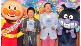 中川剛＆礼二／『それいけ！アンパンマン　おもちゃの星のナンダとルンダ』公開アフレコ