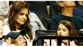 ケイティ・ホームズ＆スリ・クルーズ-(C)Getty Images