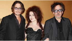 ティム・バートン監督の回顧展の前祝いとなるトリビュート・イベントにて　-(C) AFLO