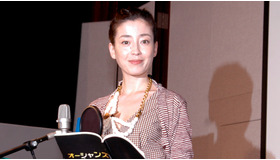 『オーシャンズ』アフレコ会見　宮沢りえ