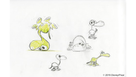 『アーロと少年』(C) 2016 Disney／Pixar