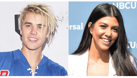 ジャスティン・ビーバー&コートニー・カーダシアン-(C)Getty Images