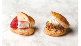 左：「ストロベリーショートケーキ」　右：「チーズケーキレモン」