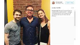ダニエル・ラドクリフ＆ボニー・ライト＆クリス・コロンバス-(C)Instagram