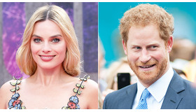 マーゴット・ロビー＆ヘンリー王子-(C)Getty Images