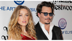 ジョニー・デップ＆アンバー・ハード-(C)Getty Images