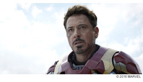 ロバート・ダウニーJr.（アイアンマン）／『シビル・ウォー／キャプテン・アメリカ』　 -(C) 2016 MARVEL