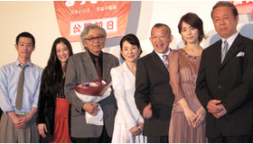 『おとうと』初日舞台挨拶 photo：Yoko Saito