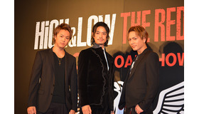 『HiGH&LOW THE RED RAIN』レッドカーペットセレモニー＆完成披露舞台挨拶