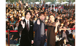 神木隆之介＆上白石萌音＆新海誠監督／野外舞台挨拶