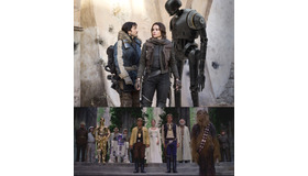 『ローグ・ワン／スター・ウォーズ・ストーリー』（C）Lucasfilm 2016　『スター・ウォーズ エピソード4／新たなる希望』　Star Wars: A New Hope（C） & TM 2015 Lucasfilm Ltd. All Rights Reserved.（C）2016 Lucasfilm Ltd. All Rights Reserved.