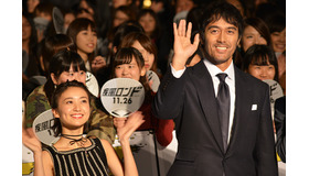 阿部寛＆大島優子／『疾風ロンド』完成披露プレミアムイベント