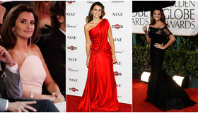 ペネロペのドレスファッションに注目 -(C) AP/AFLO