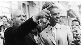 ティッピ・ヘドレン＆ヒッチコック監督-(C)Getty Images