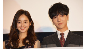 イェソン（「SUPER JUNIOR｝）＆佐々木希／『いきなり先生になったボクが彼女に恋をした』初日舞台挨拶