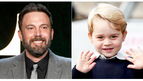 ベン・アフレック＆ジョージ王子--(C)Getty Images