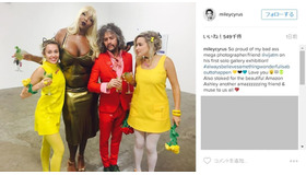 マイリー・サイラスのインスタグラムより