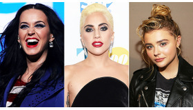 レディー・ガガ＆ケイティ・ペリー＆クロエ・グレース・モレッツ-(C)Getty Images