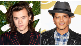 ハリー・スタイルズ＆ブルーノ・マーズ-(C)Getty Images