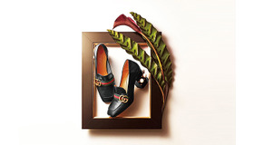 グッチは16SSシューズコレクションを伊勢丹新宿店で紹介する