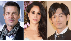 メーガン・マークル＆ブラッド・ピット＆ディーン・フジオカ-(C)Getty Images