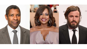 デンゼル・ワシントン＆ヴィオラ・デイヴィス＆ケイシー・アフレック(C)Getty Images