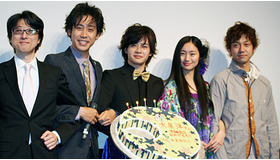 『半分の月がのぼる空』初日舞台挨拶　photo：Yoko Saito