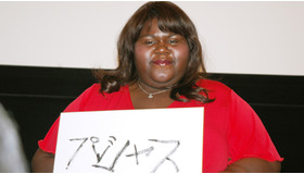 『プレシャス』　ガボレイ・シディベ舞台挨拶