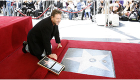 殿堂入りを果たしたラッセル・クロウ　-(C) REUTERS／AFLO