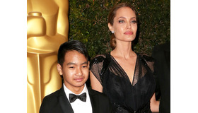 アンジェリーナ・ジョリー＆長男マドックス-(C)Getty Images